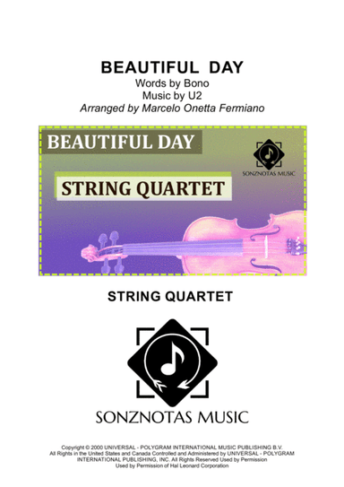 Beautiful Day (arr. Marcelo Onetta Fermiano)