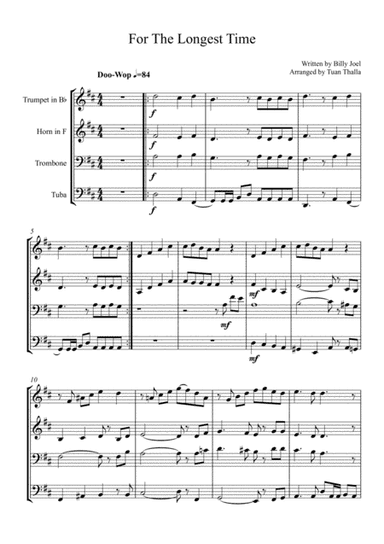 The Longest Time (arr. Tuan Thalla)