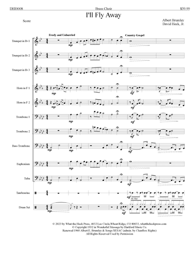I'll Fly Away (arr. David Heck, Jr.)