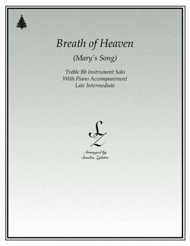 Breath Of Heaven (Mary's Song) (arr. Sandra Zylstra)