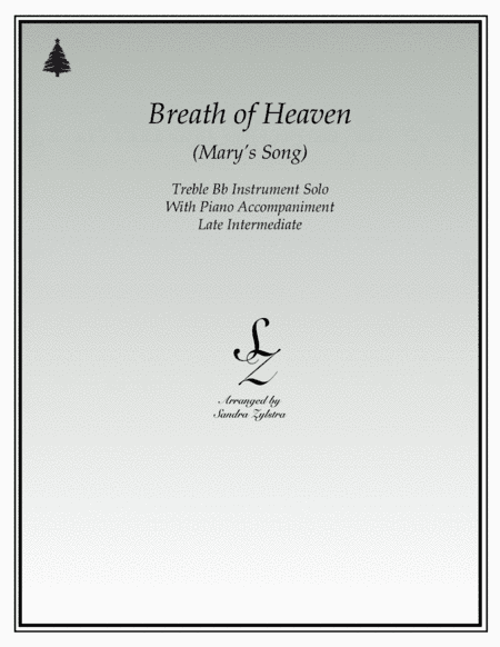 Breath Of Heaven (Mary's Song) (arr. Sandra Zylstra)