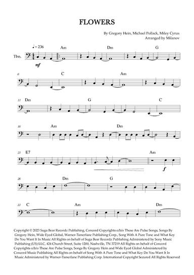 Flowers (arr. Milanov)