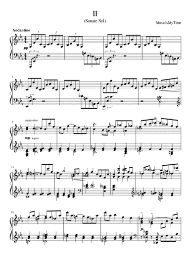 Sonate ?1 (part II)