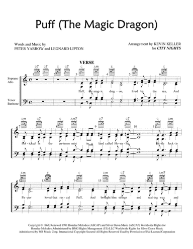 Puff The Magic Dragon (arr. Kevin Keller)