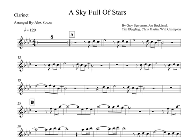 A Sky Full Of Stars (arr. Alex Souza)