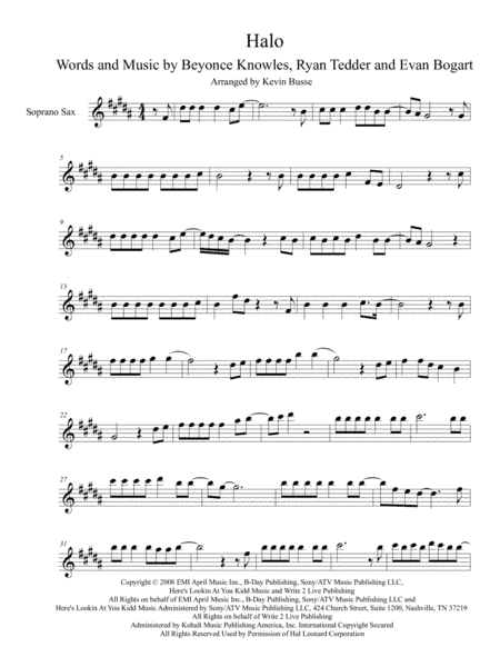 Halo (arr. Kevin Busse)