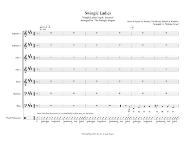 Single Ladies (put A Ring On It) (arr. Nicholas Girard)