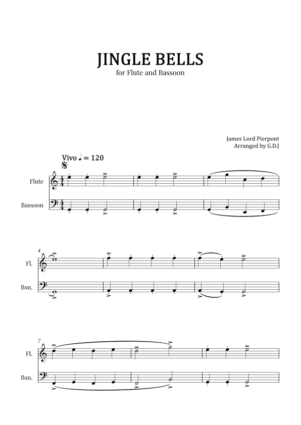 Jingle Bells (arr. GDJ)