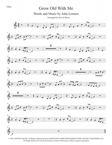 Grow Old With Me (arr. Kevin Busse)