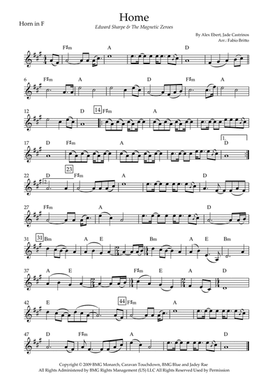 Home (arr. Fabio Britto)
