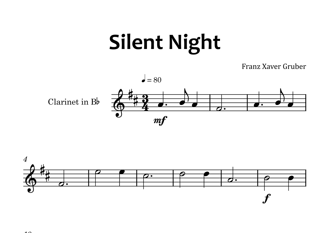 Silent Night (arr. Glauco Fernandes)