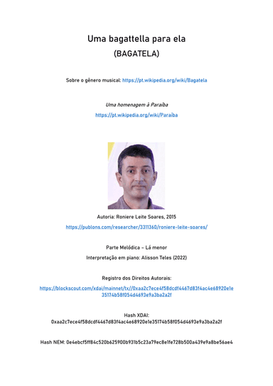 Uma bagattella para ela