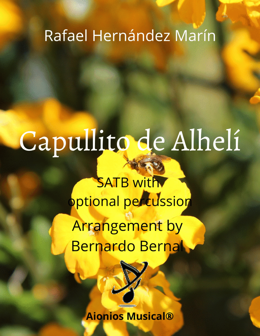 Capullito De Alheli (arr. Bernardo Bernal)