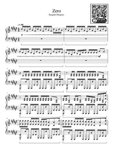 Zero (arr. eduardo)