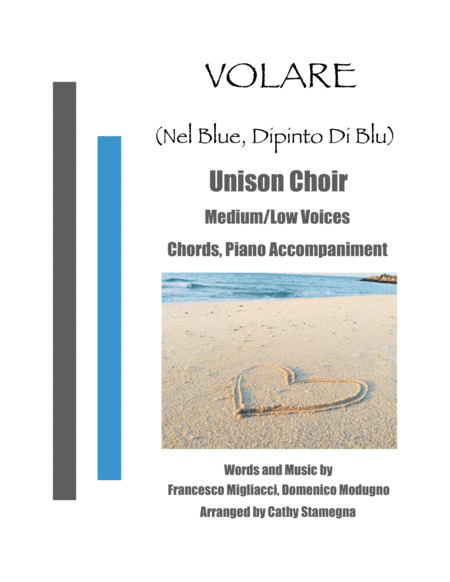 Volare (arr. Cathy Stamegna)