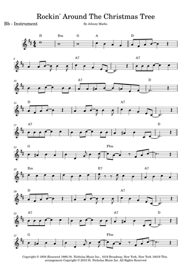 Rockin' Around The Christmas Tree (arr. Fabio Eduardo de Oliveira)