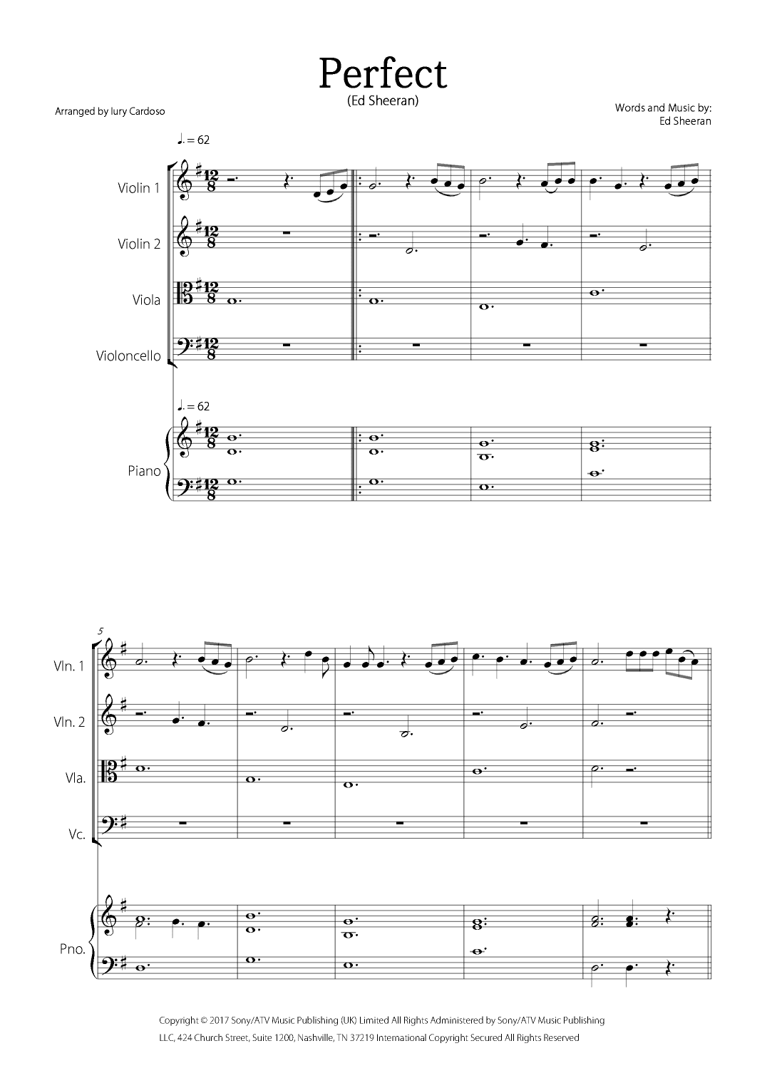 Perfect (arr. Iury Cardoso)