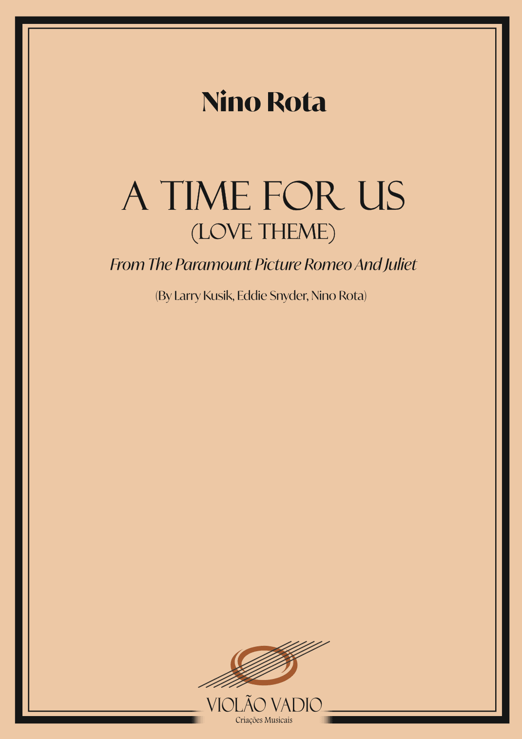 A Time For Us (love Theme) (arr. André Alberto Santos)