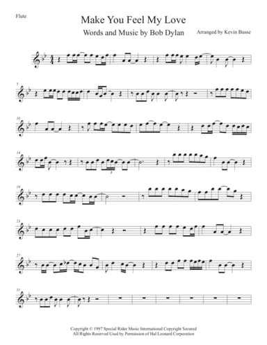 Make You Feel My Love (arr. Kevin Busse)