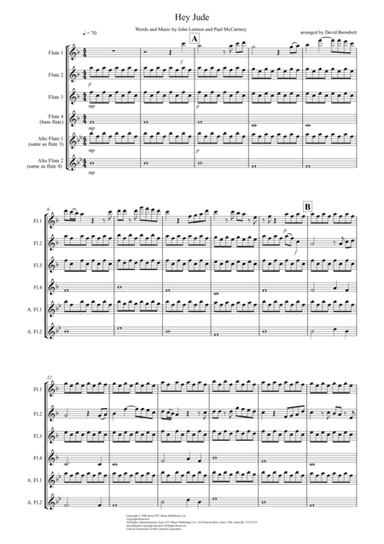 Hey Jude (arr. David Burndrett)