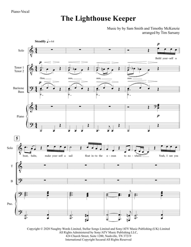 The Lighthouse Keeper (arr. Tim Sarsany)