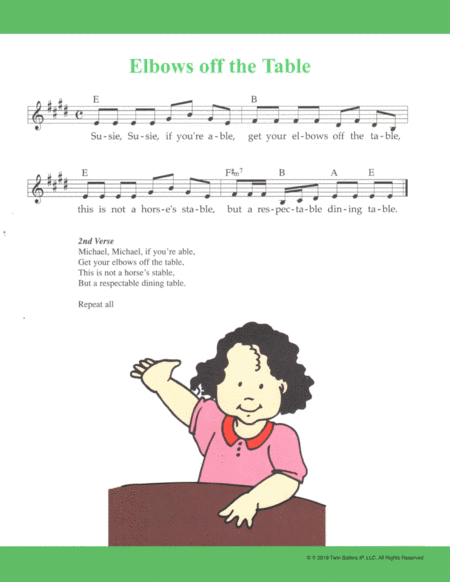 Elbows off the Table (arr. Hal Wright)