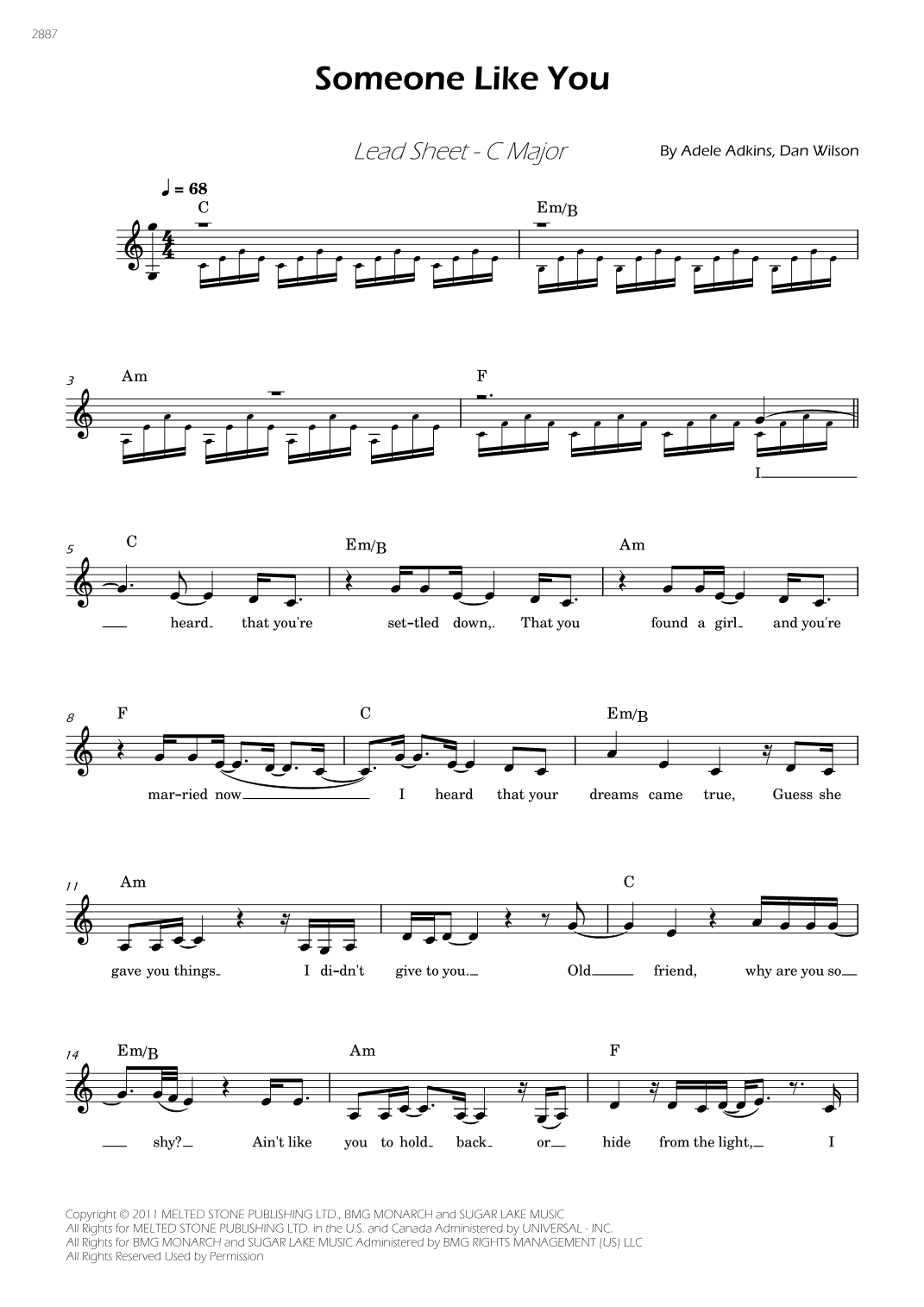 Someone Like You (arr. César Madeira)