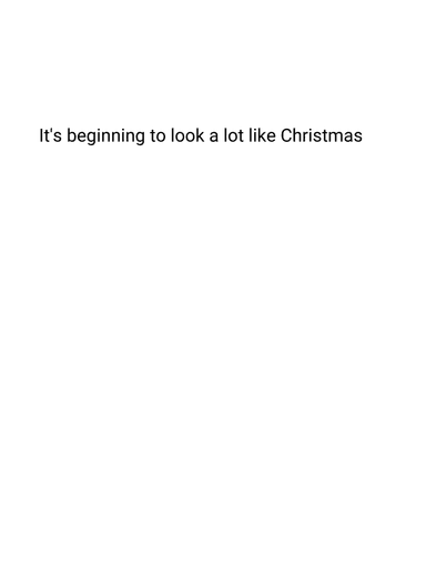 It's Beginning To Look Like Christmas (arr. hannyat)
