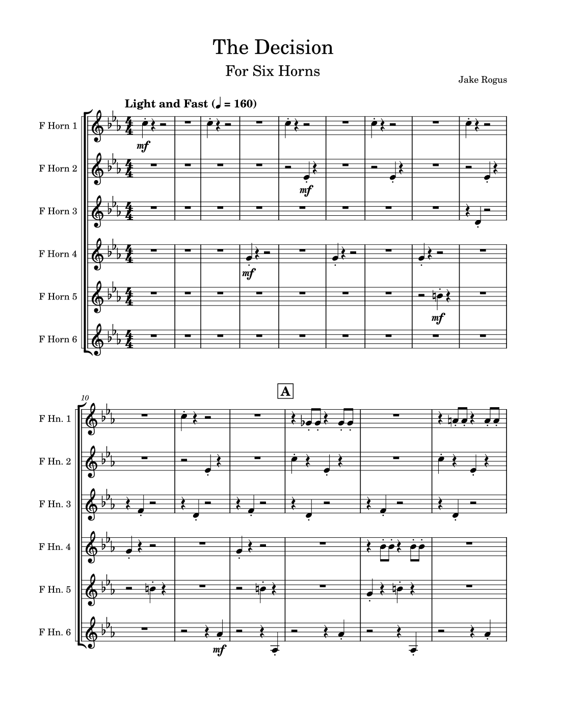 The Decision - Score Only