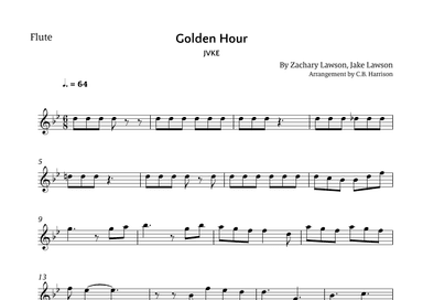Golden Hour (arr. C. B. Harrison)