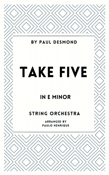 Take Five (arr. Paulo Henrique)