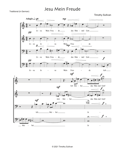 Jesu Mein Freude
