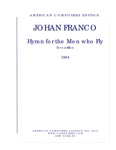 [Franco] Hymn for the Men Who Fly