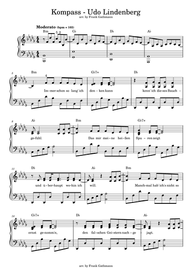 Kompass (arr. Frank Gathmann)