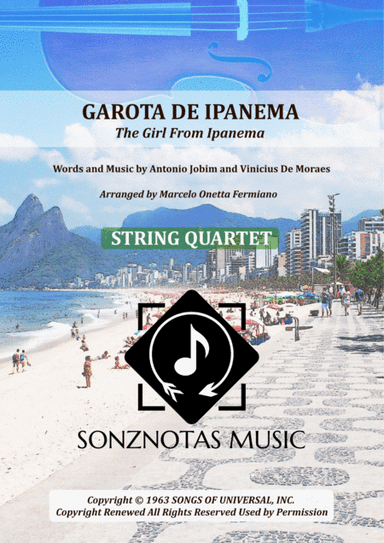 Garôta De Ipanema (arr. Marcelo Onetta Fermiano)