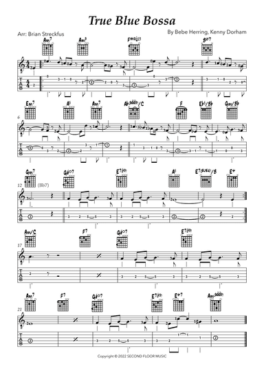 True Blue Bossa (arr. Brian Streckfus)