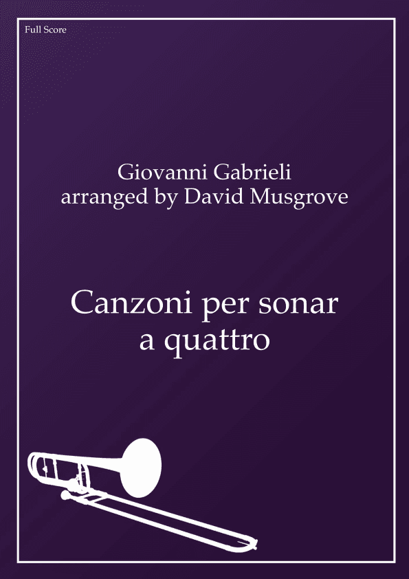 Canzoni per sonar a quattro (arr. David Musgrove)
