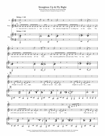 Straighten Up And Fly Right (arr. Debra E. Stempien, Gregory H. Turner)