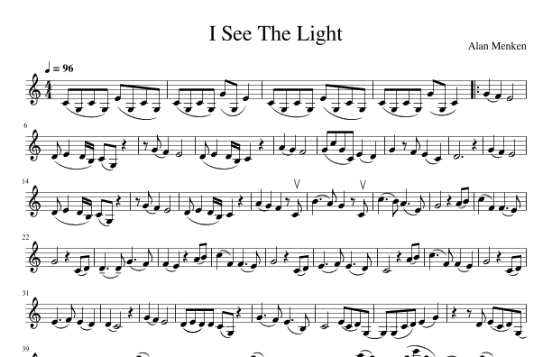 I See The Light (arr. Julia Mills)