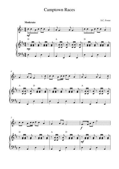 Camptown Races (arr. Kaiserin Rebecca)