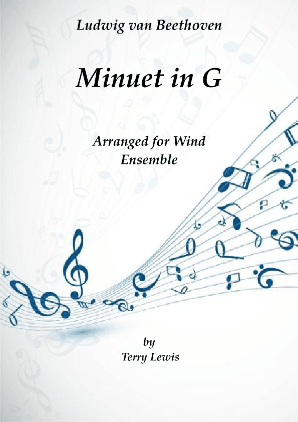 Minuet in G arranged for Wind ensemble (arr. Terry Lewis)