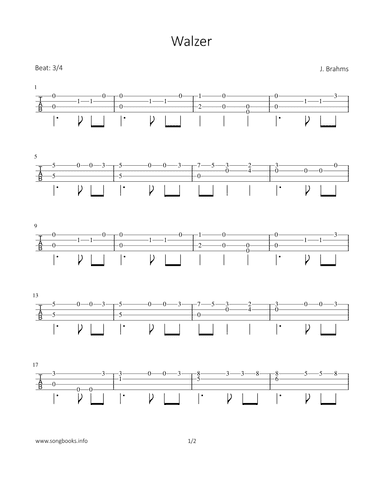 Walzer (arr. Bettina Schipp)
