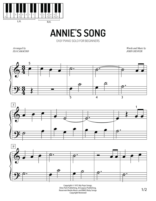 Annie's Song (arr. Iza Camacho F.)