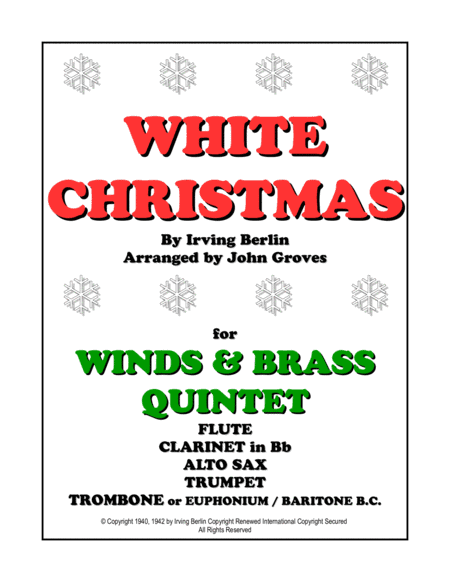 White Christmas (arr. John Groves)