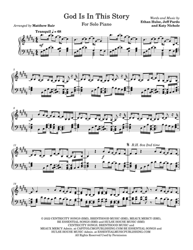 God Is In This Story (arr. Matthew Bair)