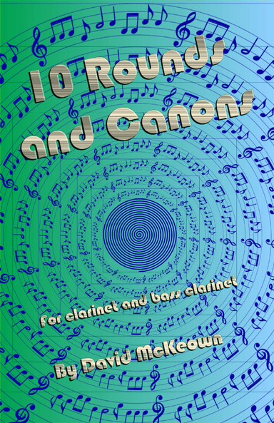 10 Rounds and Canons for Clarinet and Bass Clarinet Duet