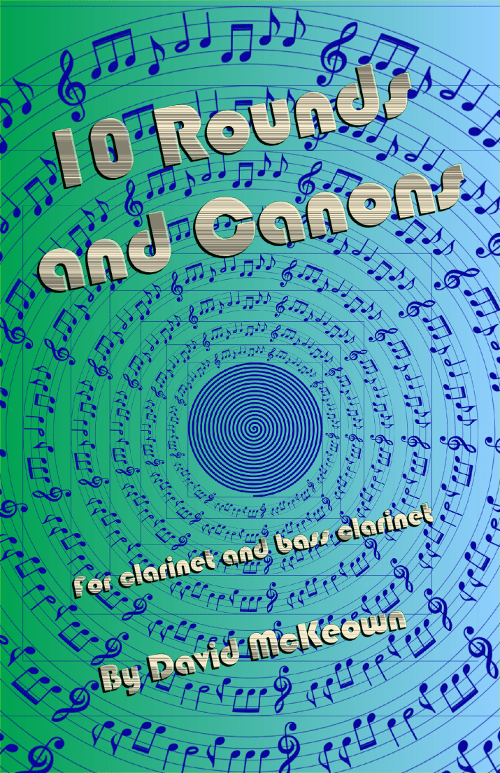 10 Rounds and Canons for Clarinet and Bass Clarinet Duet