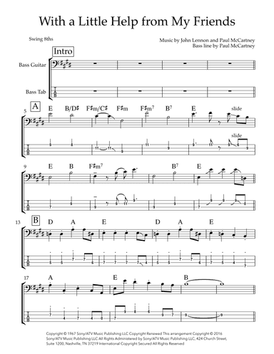 With A Little Help From My Friends (arr. Josh Cohen)