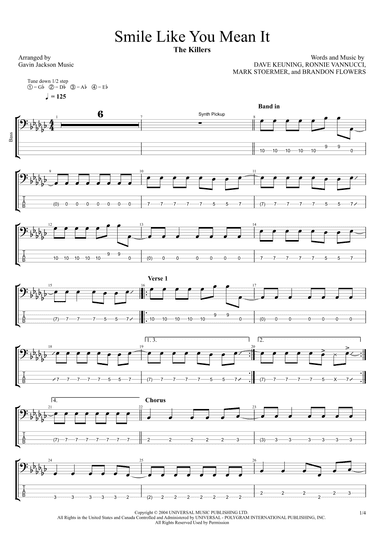 Smile Like You Mean It (arr. Gavin Jackson Music)