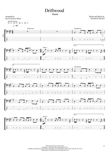 Driftwood (arr. Gavin Jackson Music)
